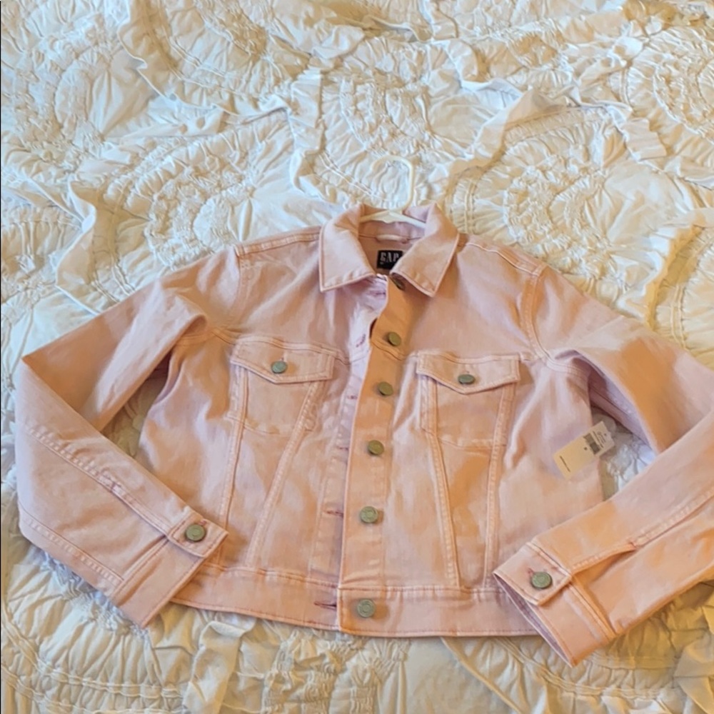 Gap Pink Denim Jacket